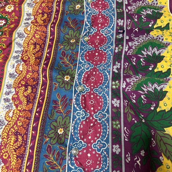 VTG Polo Jeans Co. Ralph Lauren Button Down Short Sleeve Shirt Men's Hawaiian - Picture 5 of 5